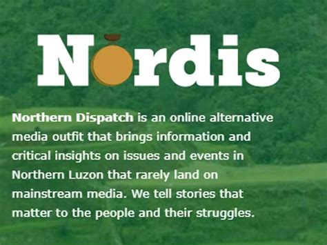 Northern Dispatch .